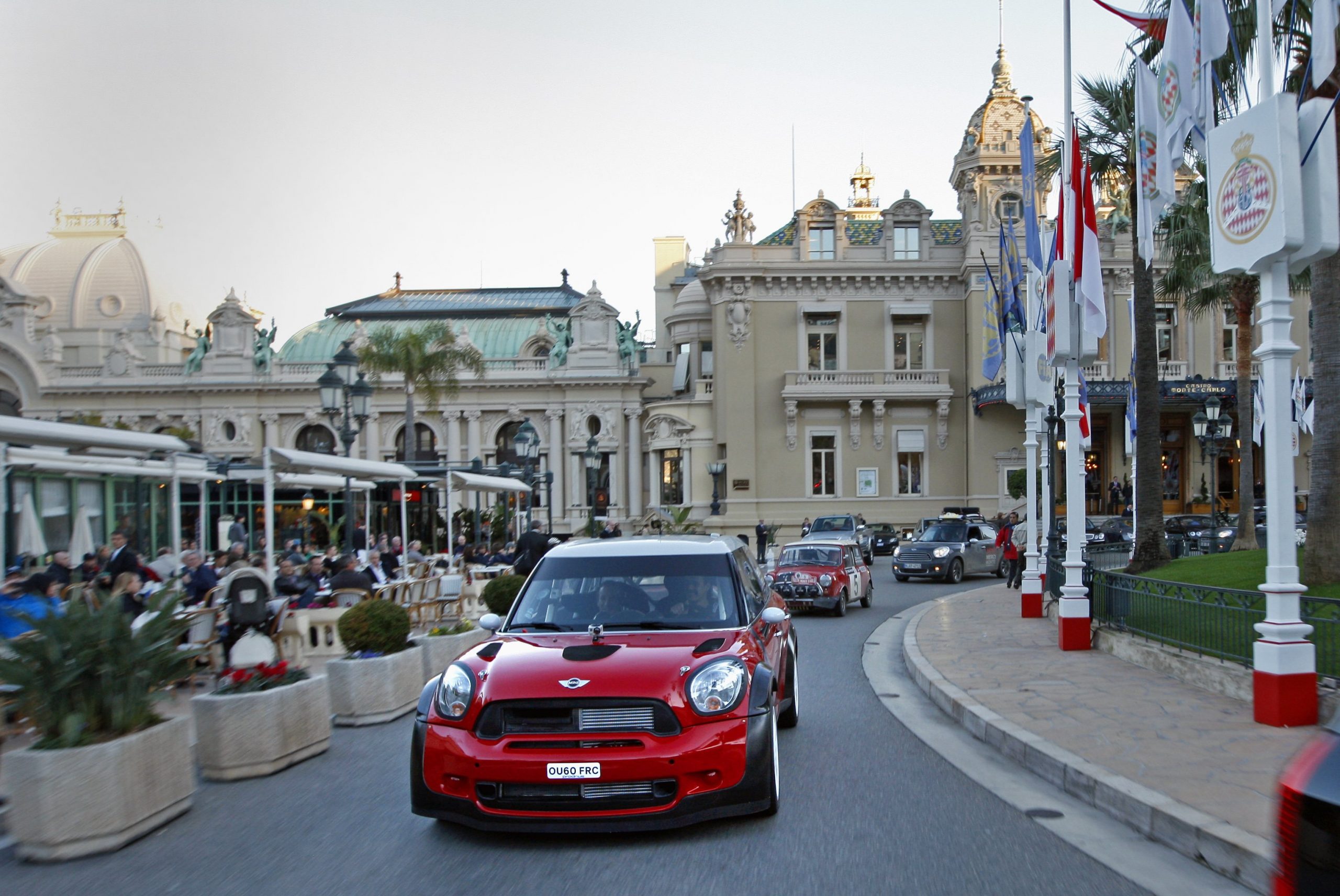 Monaco car passengers