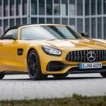 The Mercedes Benz AMG GTS Roadster 2020