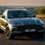The 2020 Aston Martin DBX Stirling Green