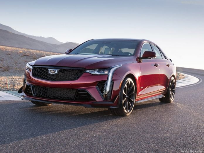 The Cadillac CT4 V Blackwing Finland car market