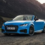 The 2021 Audi TTS Roadster competition plus