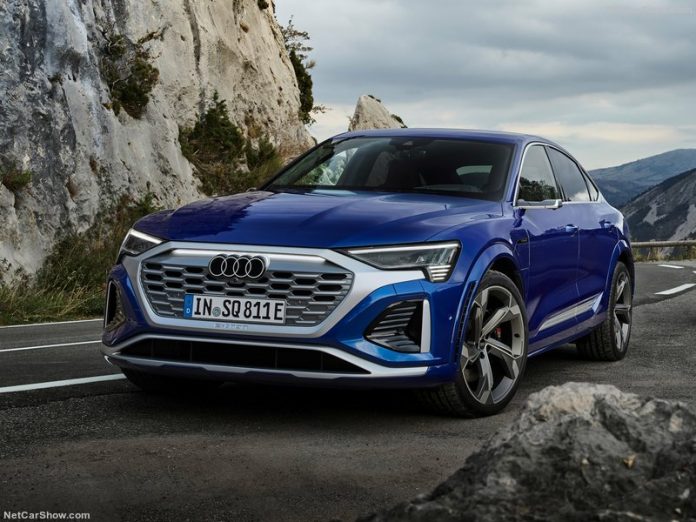 The 2024 Audi SQ8 Sportback e-tron quattro