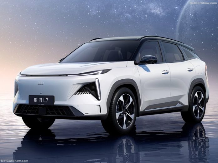 The 2024 Geely Galaxy L7